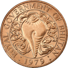 Bhutan, Jigme Singye Wangchuck, 10 Chhertum, 1979, Llantrisant, Bronze, MS(63)