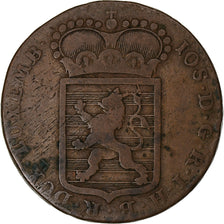 Luxembourg, Joseph II, Sol, 1786, Brussels, Copper, VF(30-35), KM:11