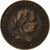 Espagne, Isabel II, 2-1/2 Centimos, 1867, Madrid, Bronze, TB+, KM:634