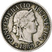 Schweiz, 5 Rappen, Libertas, 1889, Bern, Kupfer-Nickel, S, KM:26