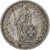 Suiza, 2 Francs, Helvetia, 1878, Bern, Plata, MBC, KM:21