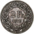 Suiza, 2 Francs, Helvetia, 1878, Bern, Plata, MBC, KM:21