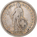 Switzerland, 2 Francs, Helvetia, 1886, Bern, Silver, VF(20-25), KM:21
