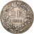 Suiza, 2 Francs, Helvetia, 1886, Bern, Plata, BC+, KM:21