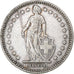 Switzerland, 2 Francs, Helvetia, 1894, Paris, Silver, EF(40-45), KM:21