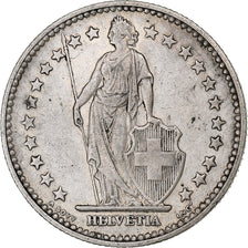 Schweiz, 2 Francs, Helvetia, 1894, Paris, Silber, SS+, KM:21