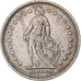 Switzerland, 2 Francs, Helvetia, 1903, Bern, Silver, EF(40-45), KM:21