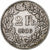 Svizzera, 2 Francs, Helvetia, 1906, Bern, Argento, BB, KM:21