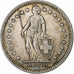 Suiza, 2 Francs, Helvetia, 1909, Bern, Plata, EBC, KM:21