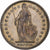 Suiza, 2 Francs, Helvetia, 1921, Bern, Plata, EBC, KM:21
