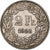 Suiza, 2 Francs, Helvetia, 1928, Bern, Plata, MBC+, KM:21