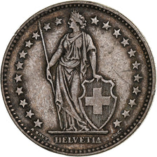 Suisse, 2 Francs, Helvetia, 1931, Bern, Argent, TTB, KM:21