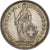 Suiza, 2 Francs, Helvetia, 1940, Bern, Plata, MBC+, KM:21