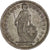 Suiza, 2 Francs, Helvetia, 1945, Bern, Plata, EBC+, KM:21