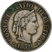 Schweiz, 10 Rappen, Libertas, 1879, Bern, Kupfer-Nickel, S, KM:27