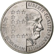France, 10 Francs, Robert Schuman, 1986, Pessac, Nickel, SUP, KM:958