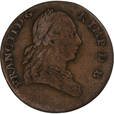 AUSTRIAN NETHERLANDS, Franz II, Liard, 1794, Brussels, Copper, VF(30-35), KM:56