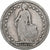 Switzerland, Franc, Helvetia, 1880, Bern, Silver, VF(20-25), KM:29a