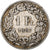 Switzerland, Franc, Helvetia, 1887, Bern, Silver, VF(30-35), KM:29a