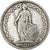 Switzerland, Franc, Helvetia, 1901, Bern, Silver, VF(30-35), KM:29a