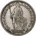 Suiza, Franc, Helvetia, 1903, Bern, Plata, EBC, KM:29a