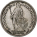 Switzerland, Franc, Helvetia, 1903, Bern, Silver, AU(55-58), KM:29a