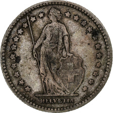 Switzerland, Franc, Helvetia, 1904, Bern, Silver, AU(50-53), KM:29a
