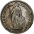 Switzerland, Franc, Helvetia, 1906, Bern, Silver, EF(40-45), KM:29a