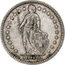 Switzerland, Franc, Helvetia, 1909, Bern, Silver, AU(50-53), KM:29a