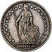 Switzerland, Franc, Helvetia, 1914, Bern, Silver, AU(55-58), KM:29a