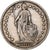 Switzerland, Franc, Helvetia, 1916, Bern, Silver, VF(30-35), KM:29a
