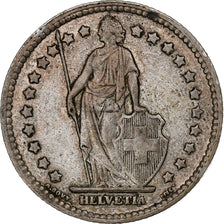 Switzerland, Franc, Helvetia, 1931, Bern, Silver, AU(50-53), KM:29a