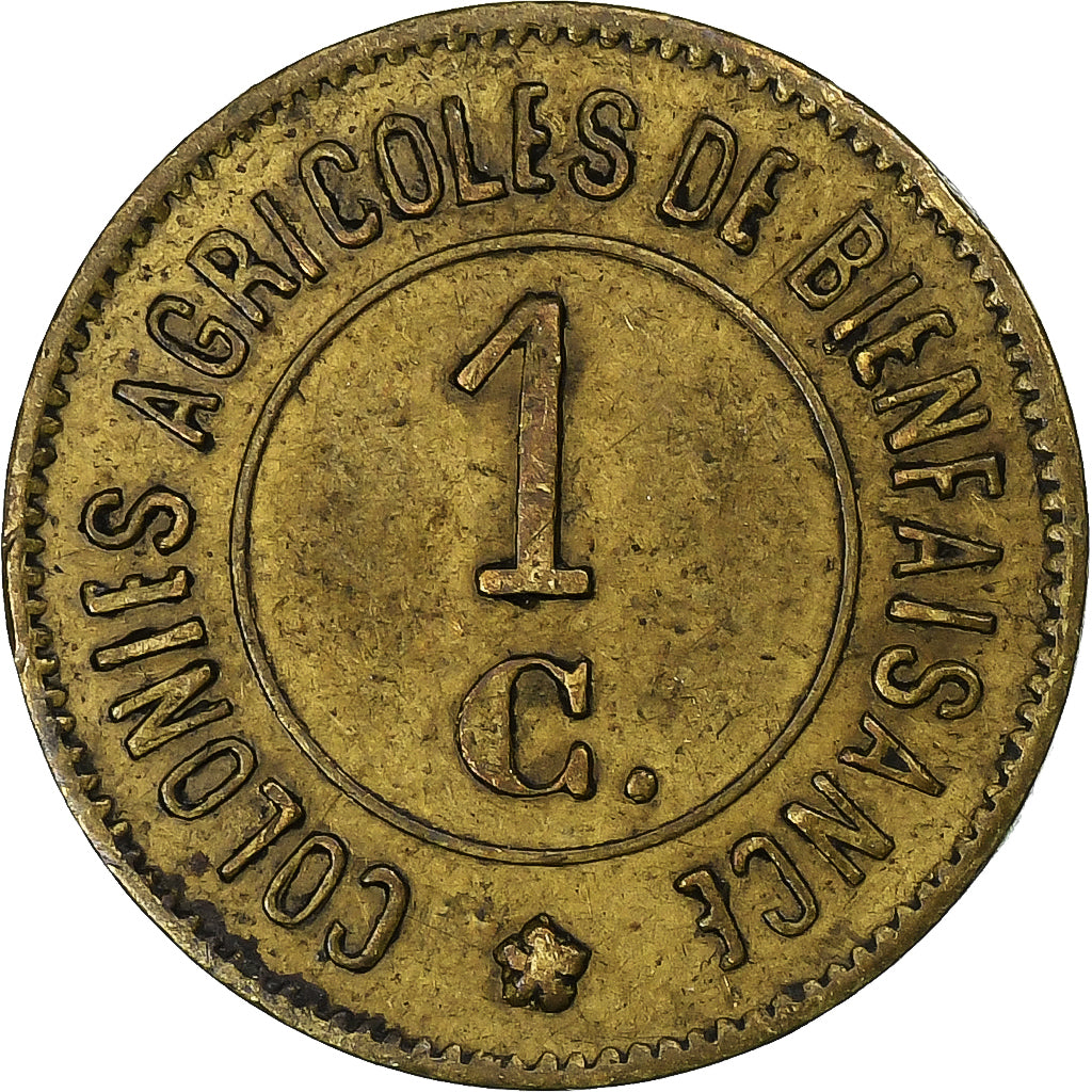 Bélgica, Cent, Hoogstraeten, 1886-1911, Cobre, MBC