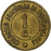 Bélgica, Cent, Hoogstraeten, 1886-1911, Cobre, MBC