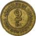 Belgium, 2 Cents, Hoogstraeten, 1886-1911, Copper, EF(40-45)