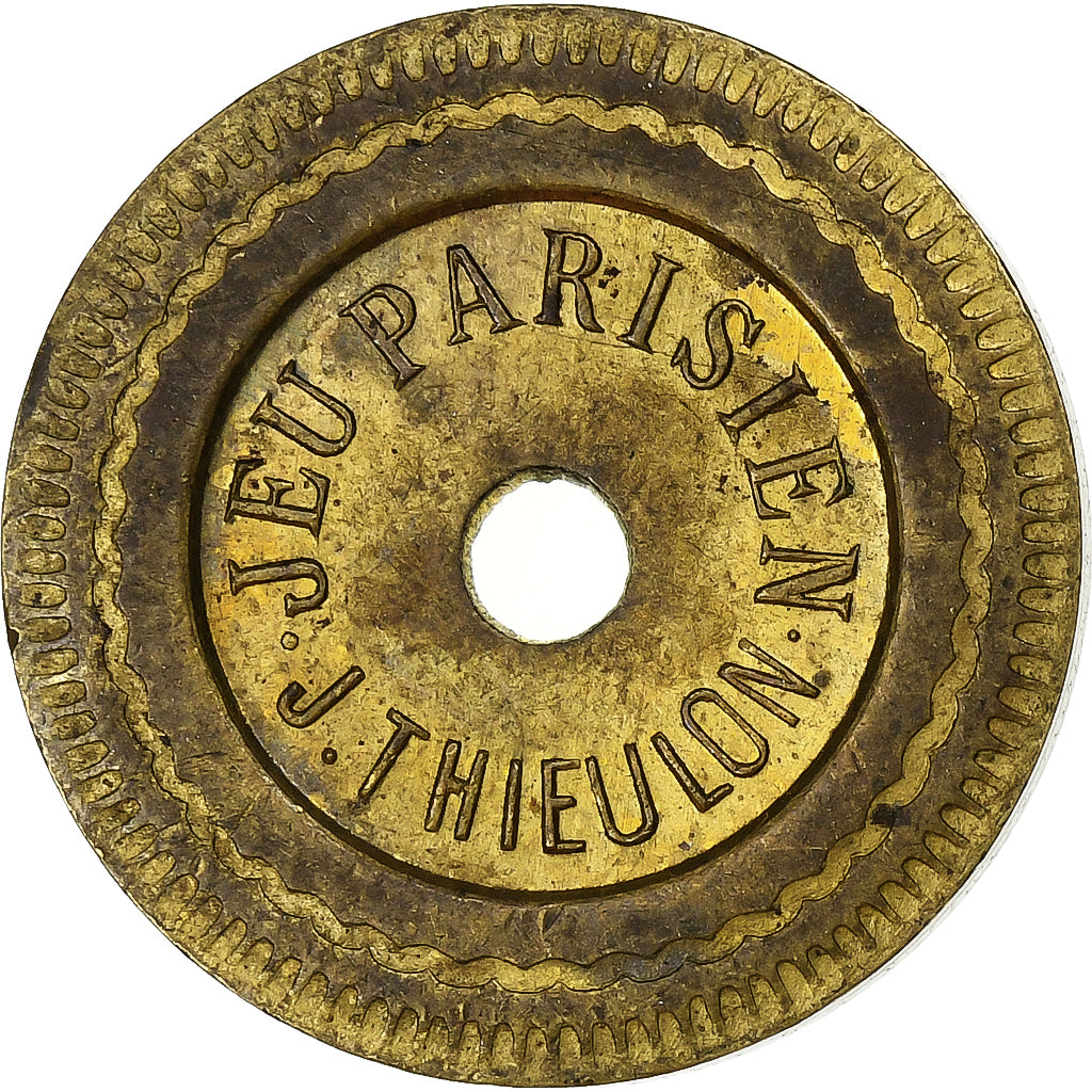 France, 30 Centimes, A Consommer, Brass, EF(40-45)