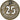 France, 25 Centimes, Bussoz Paris, Brass, EF(40-45)