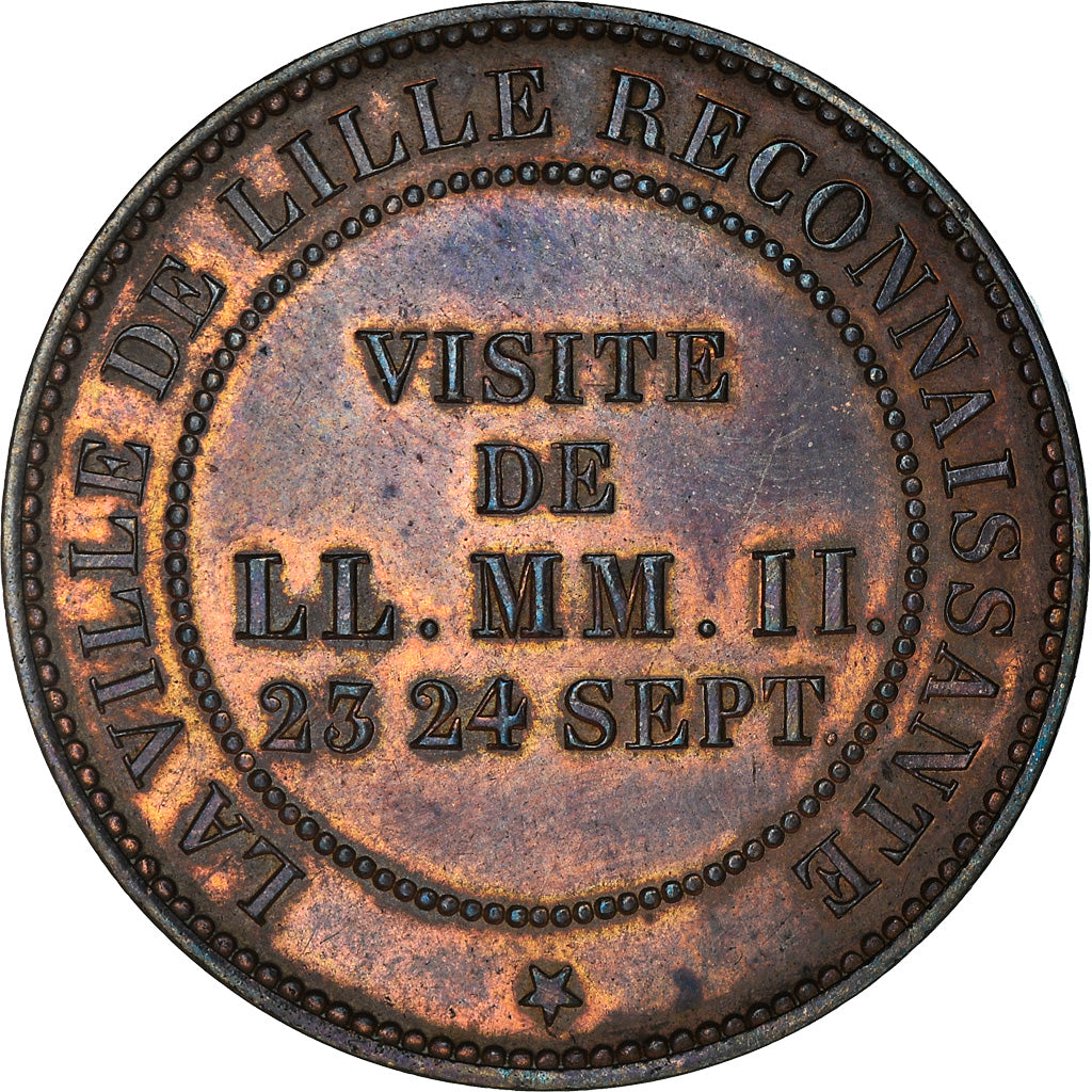 Francja, Visite de la ville, Drugie Imperium, Napoléon III, Lille, Historia