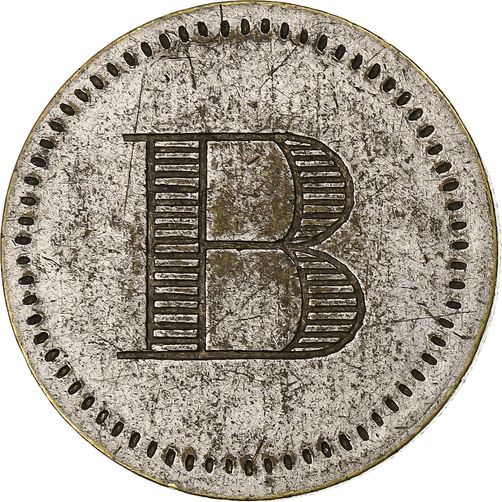 Francia, 75 Centimes, A Consommer, Cupronickel, MBC