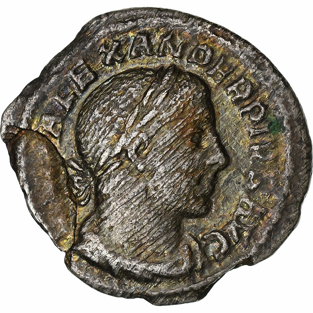 Alexander Severus, Denarius, 231-235, Rome, Zilver, FR+, RIC:246c