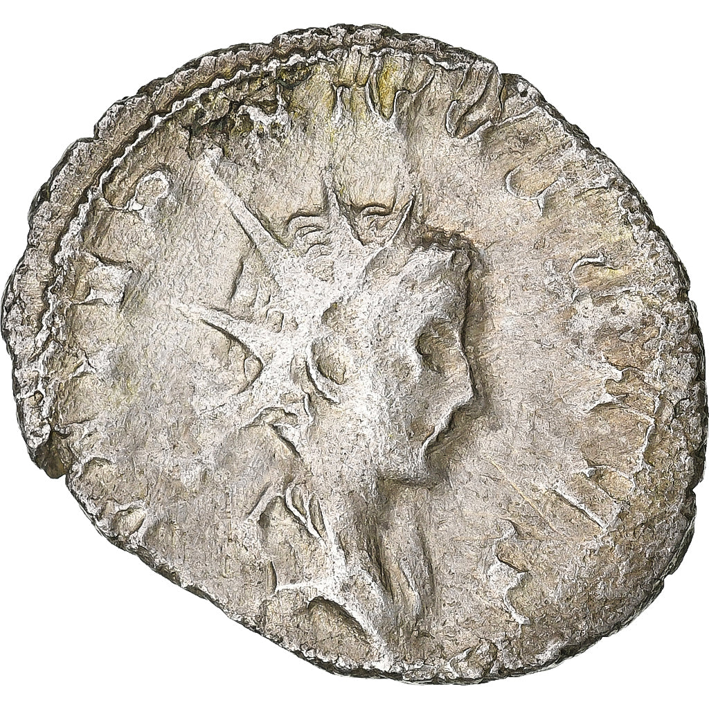 Valerian II, Antoninianus, 255, Lugdunum, Silver, VF(20-25), RIC:3