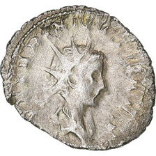 Valerian II, Antoninianus, 255, Lugdunum, Silver, VF(20-25), RIC:3