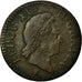 Coin, France, Louis XV, Demi sol à la vieille tête, 1/2 Sol, 1774, Limoges