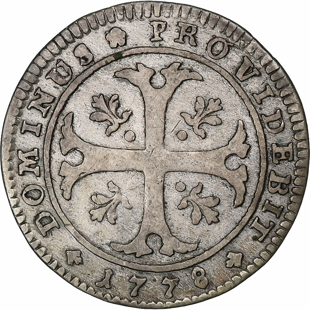 CANTONES SUIZOS, BERN, 1/2 Batzen, 1778, Bern, Vellón, BC+, KM:91