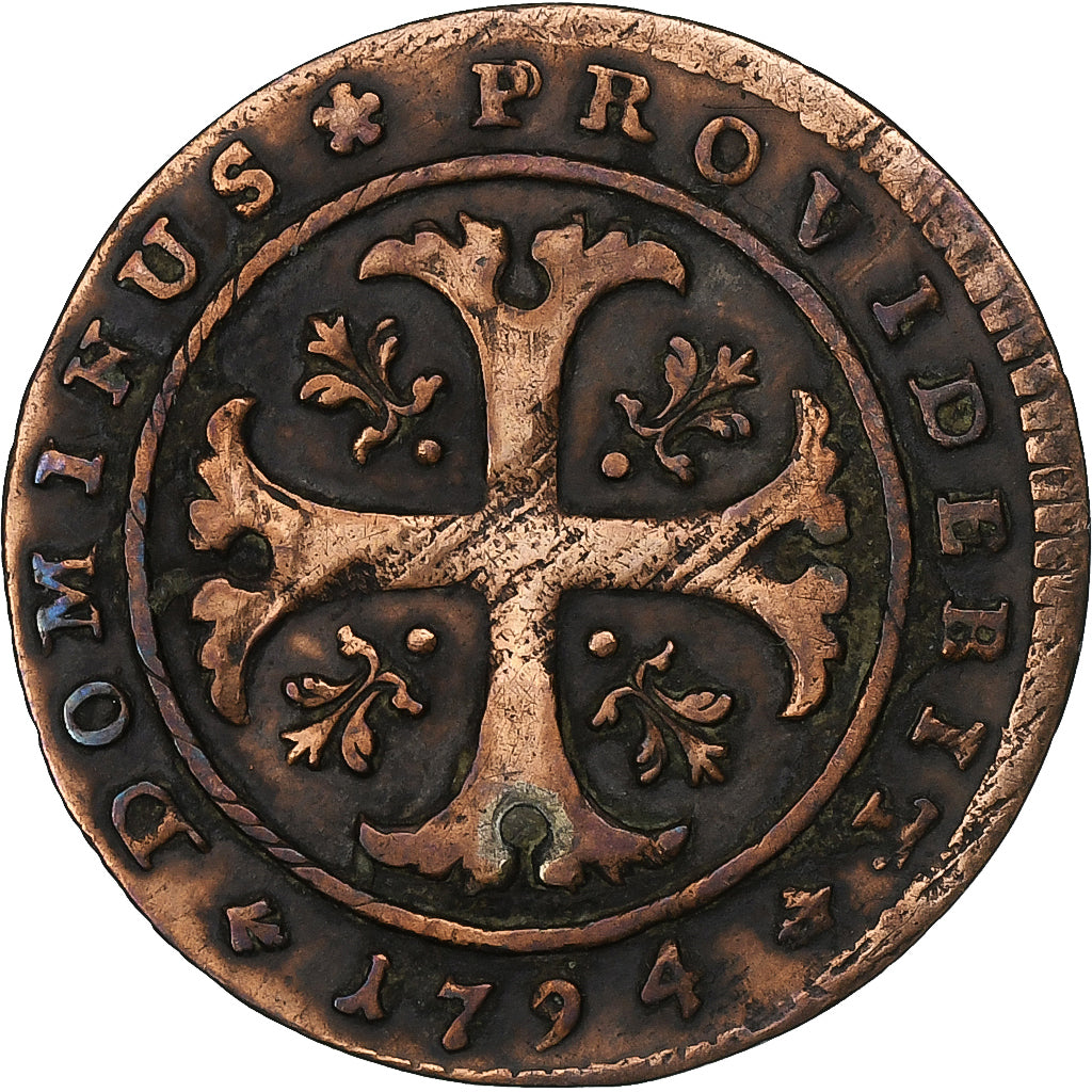 SWISS CANTONS, BERN, 1/2 Batzen, 1794, Bern, Billon, VF(30-35), KM:91