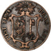Canton of Geneva, 25 Centimes, 1847, Bilon, EF(40-45), KM:135