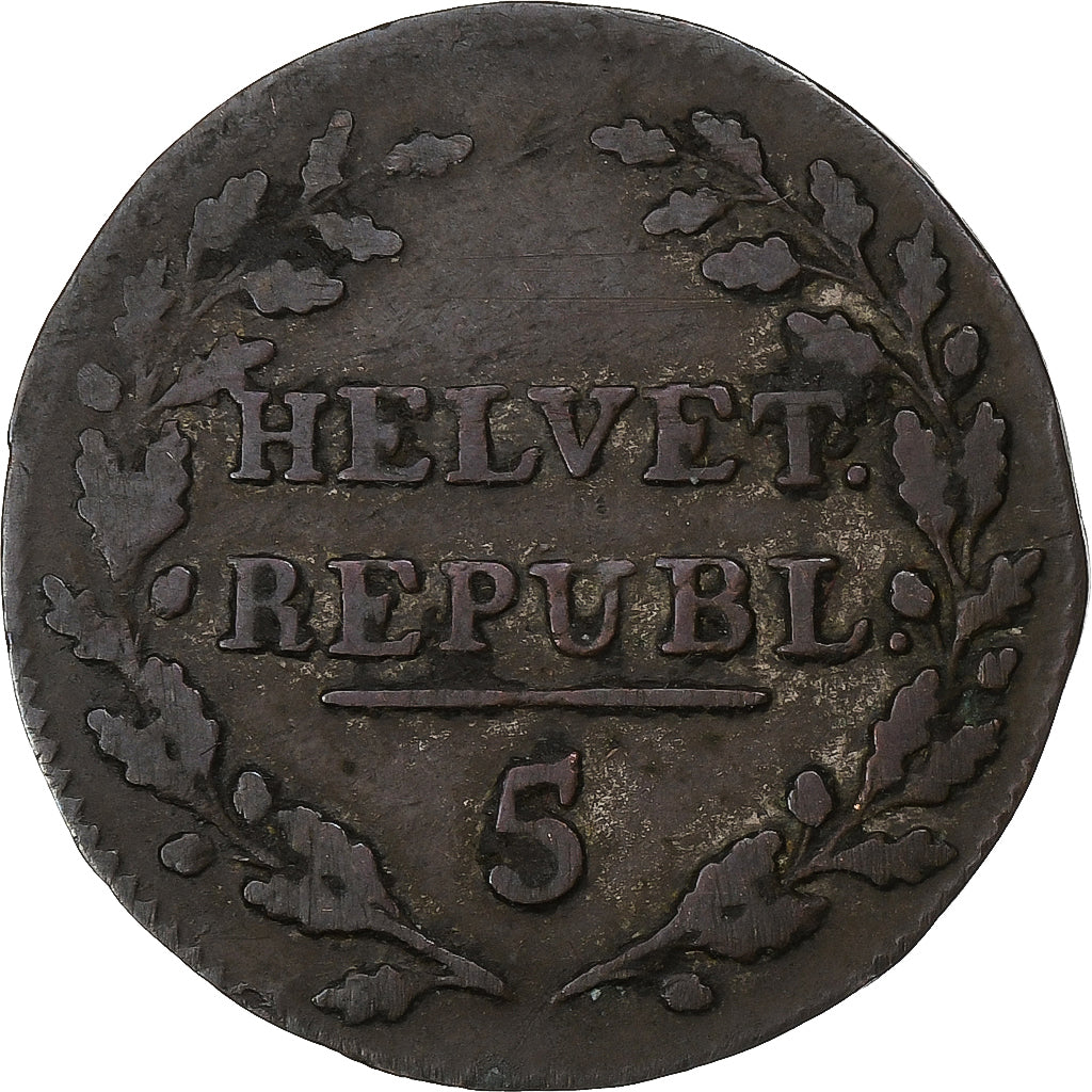 Suiza, 1/2 Batzen, 1799, Vellón, BC+, KM:A6