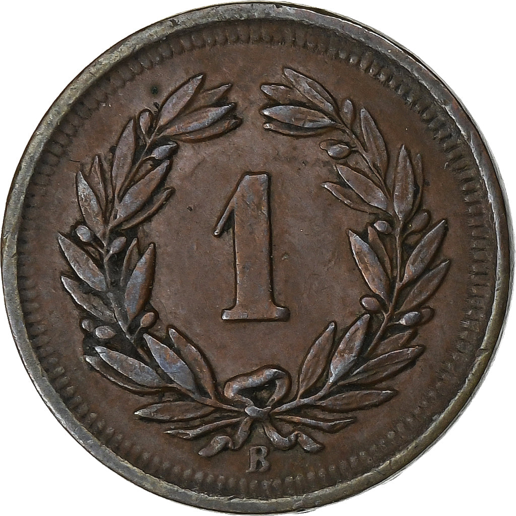 Suiza, Rappen, 1907, Bern, Bronce, BC+, KM:3