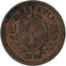 Suiza, Rappen, 1909, Bern, Bronce, BC+, KM:3