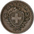 Suiza, Rappen, 1918, Bern, Bronce, MBC, KM:3